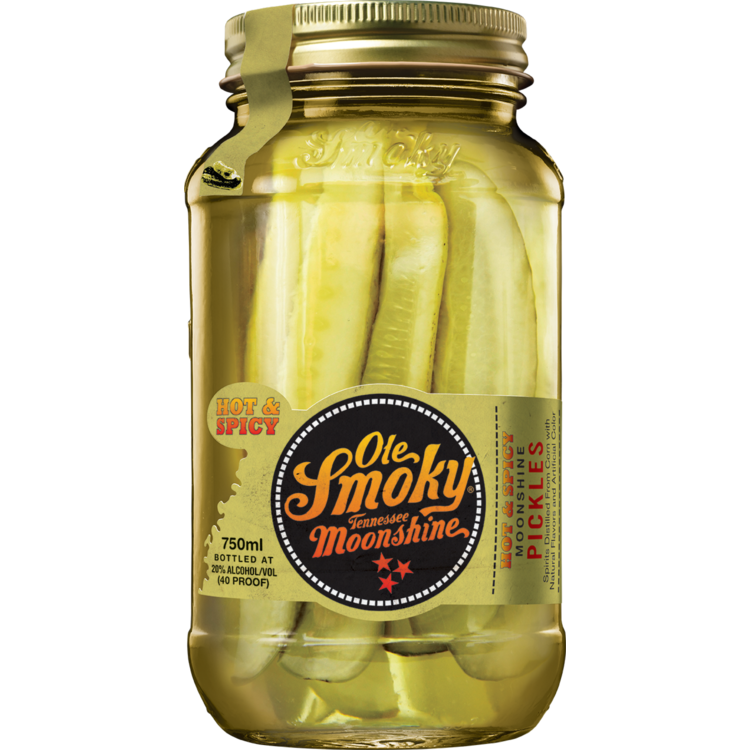 Ole Smoky Hot & Spicy Pickles Moonshine 40 750Ml