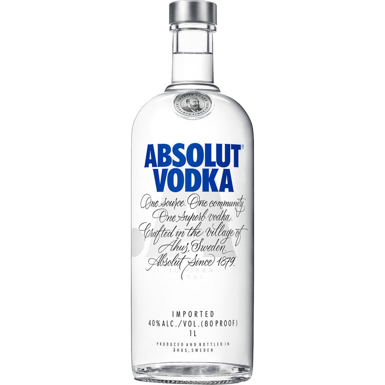 Absolut Vodka 80 750Ml