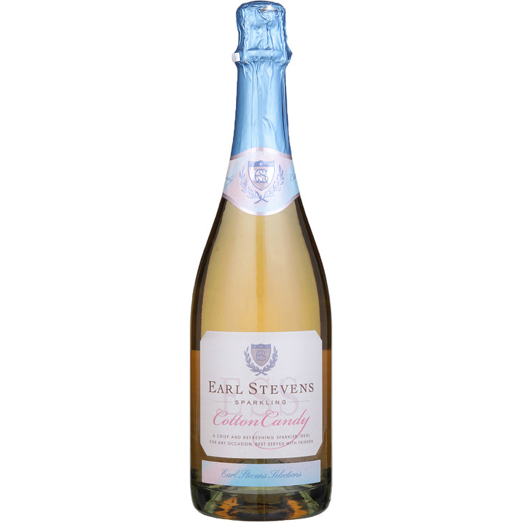 Earl Stevens Sparkling Cotton Candy Flavored Wine 750Ml The Liquor