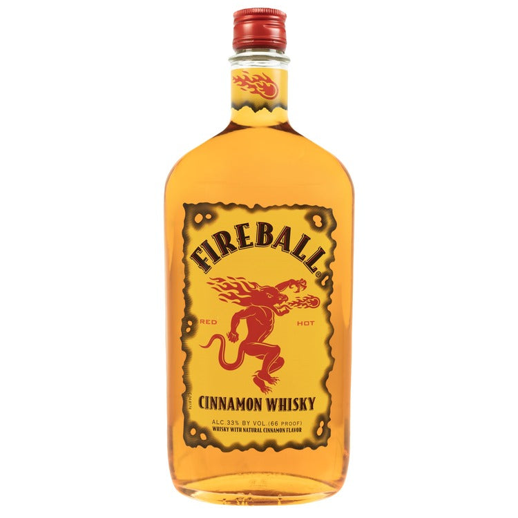 Fireball Cinnamon Flavored Whiskey 66 1 75l The Liquor Mall Usa