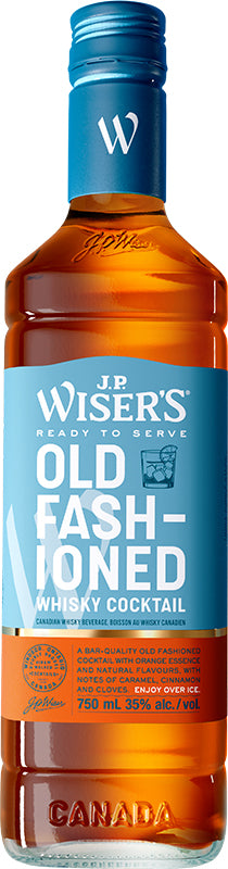 Sazerc Brand JP Wisers Old Fashioned Whiskey Cocktail 750ml