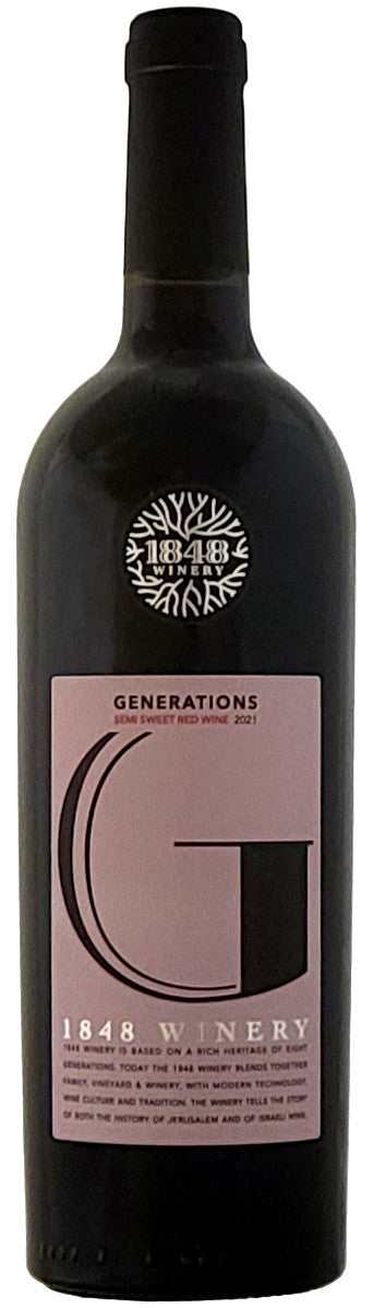 1848 Winery Generations Semi Sweet Red 1848 2022