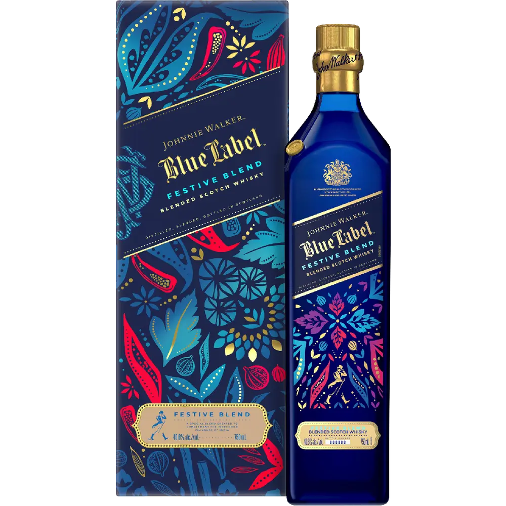 Johnnie Walker Blue Label Festive Blend Blended Scotch