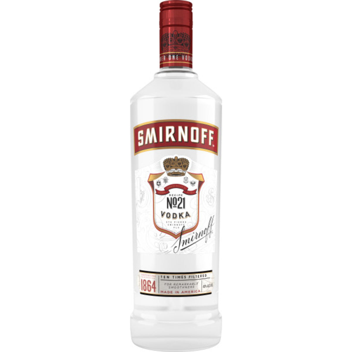 Smirnoff Vodka 80 1L