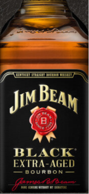 Jim Beam Straight Bourbon Black Extra 7 yr  1L