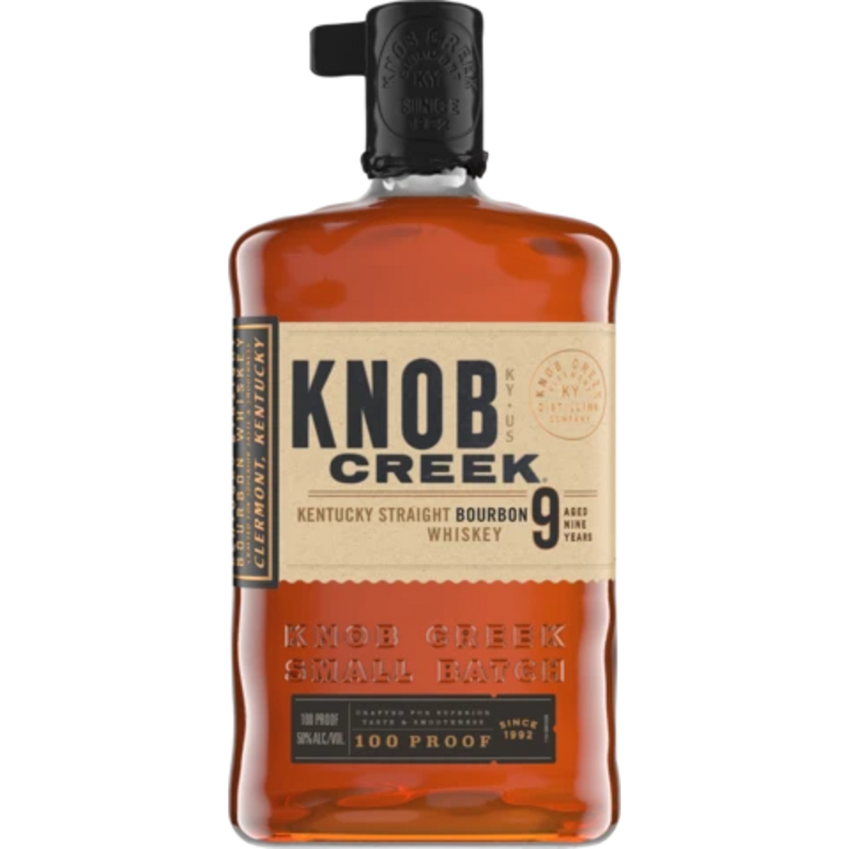 Knob Creek Straight Bourbon Small Batch 9 Yr 100 1L