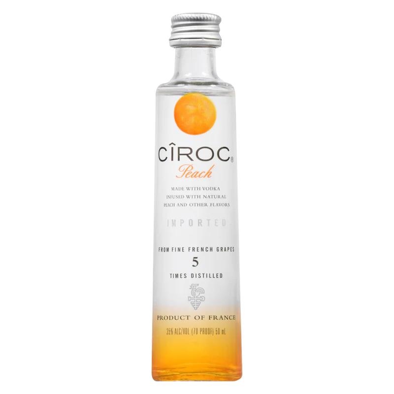 Ciroc Peach Flavored Vodka 70 50Ml 15pk