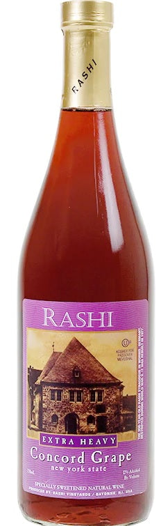 Rashi Vineyards Concord Grape Rashi 750 Ml