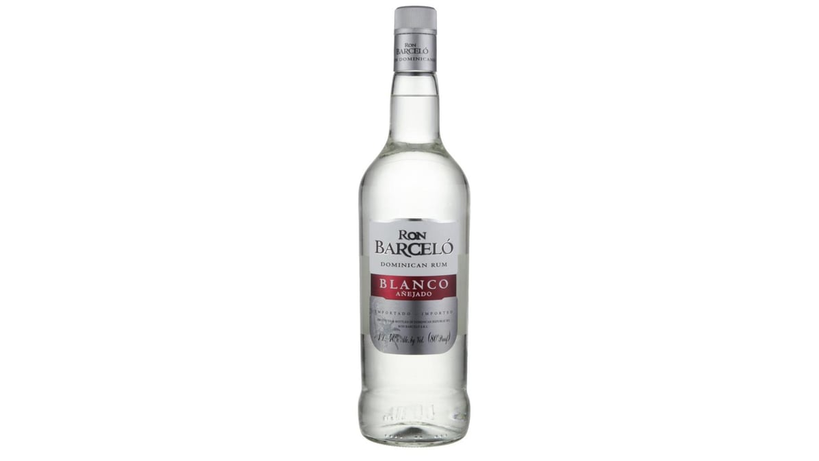 Ron Barcelo Aged Rum Blanco Anejado 80 1L