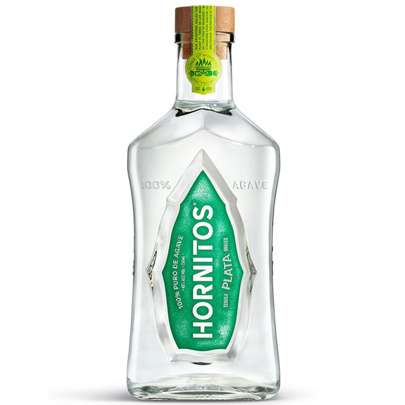 Hornitos Tequila Plata 80 375Ml