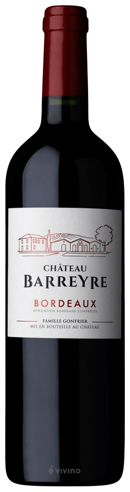 Chã‚Teau Barreyre Noe Bordeaux Superieur 2016