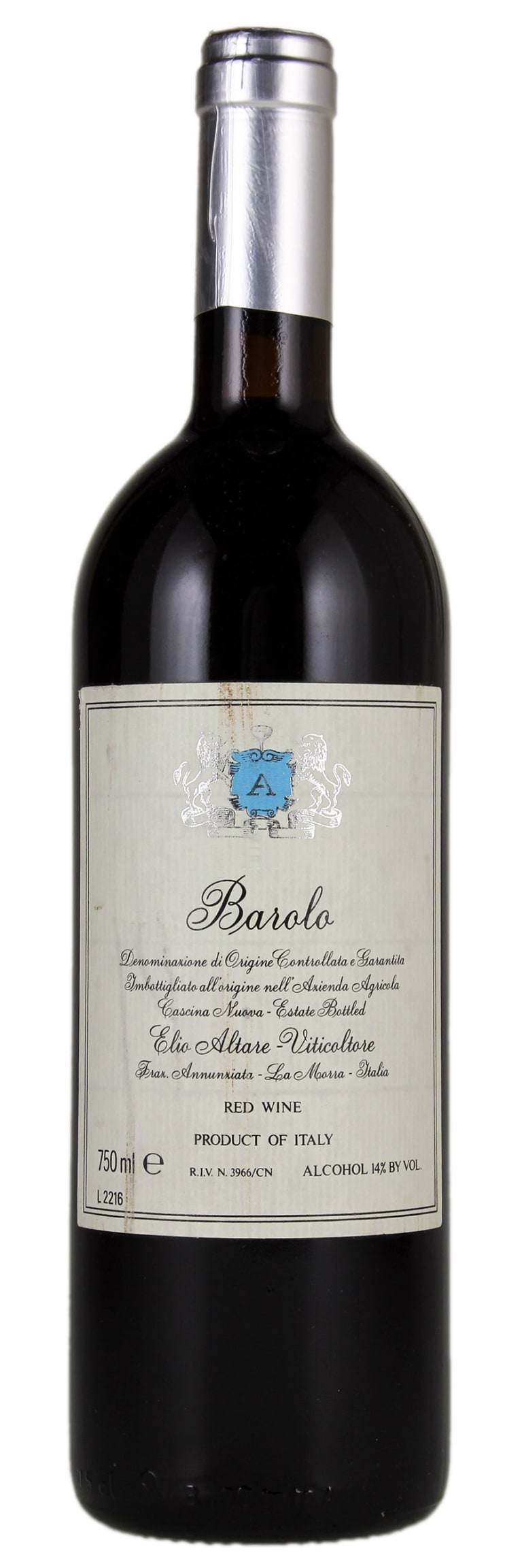 Elio Altare Barolo, Altare 2018