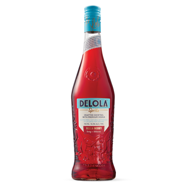 Delola Berry + Hibiscus Spritz Bella Berry With Vodka 21 750Ml