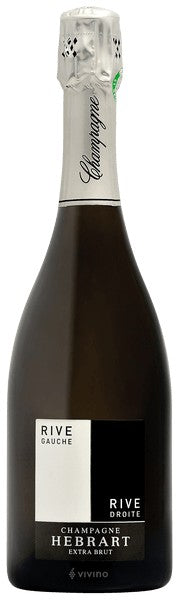 Marc Hã‰Brart Champagne, "Rive Gauche-Rive Droite" Grand Cru Brut, Hebrart 2012