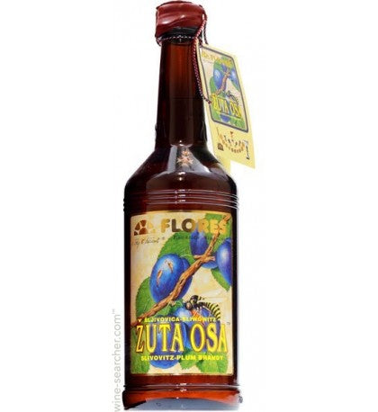 Flores Doo ŽUta Osa Slivovitz Plum Brandy