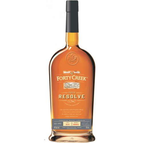 Forty Creek Canadian Whisky Resolve 2020 Limited Edition 86