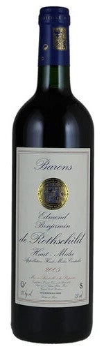 Barons Edmond Benjamin De Rothschild Baron Rothschild 18 750Ml 2018