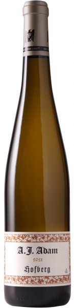 A.J. Adam Hofberg Riesling Grosses Gewachs Trocken, A.J. Adam 2021