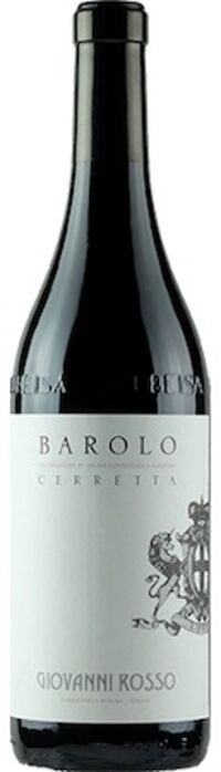 Giovanni Rosso Barolo Cru Cerretta 2018