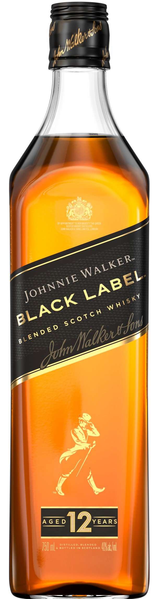 Johnnie Walker Blended Scotch Black Label 12 Yr 80 1.75L