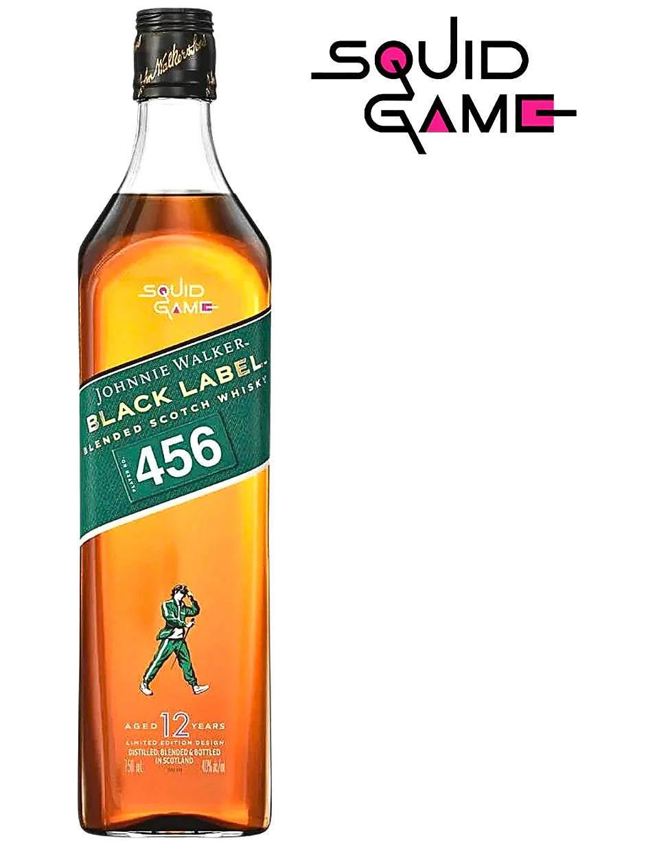 Johnnie Walker Blended Scotch Black Label Squid Game 12 yr 80 Limited Release