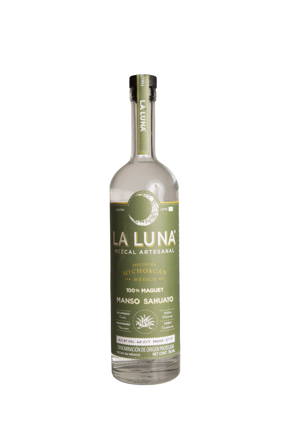 La Luna Mezcal Manso Sahuayo 94 750Ml