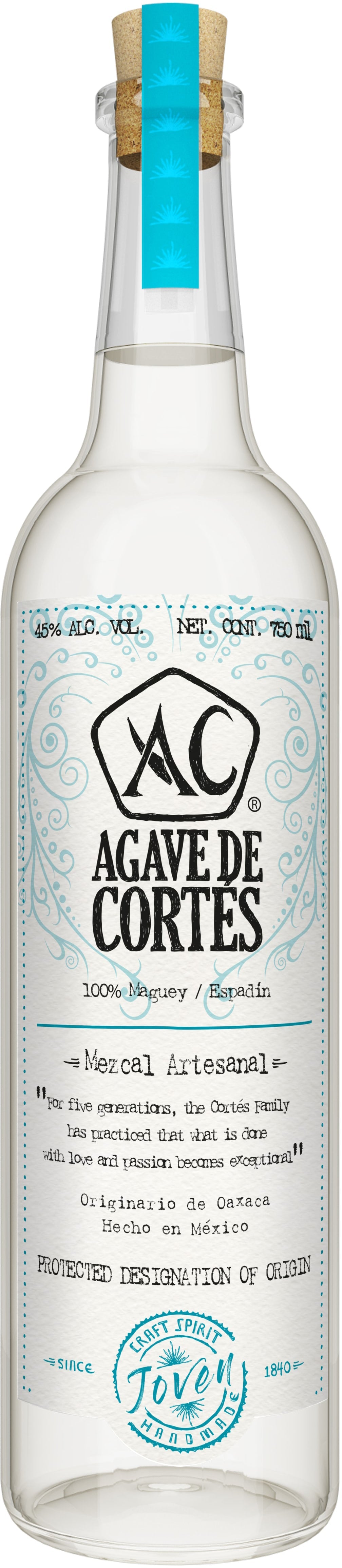 Agave De Cortã‰S Mezcal, Aã‘Ejo, Agave De Cortes