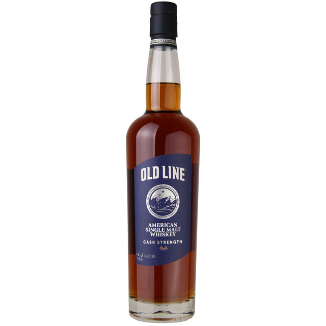 Old Line American Single Malt Whiskey Cask Strength 124.6 750Ml