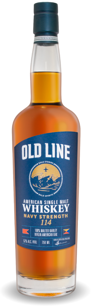 Old Line American Single Malt Whiskey Navy Strength 114 750Ml