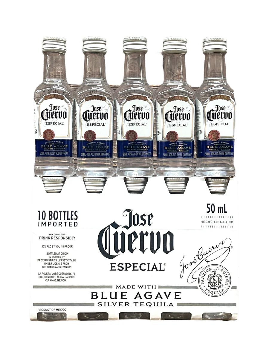 Jose Cuervo Especial Silver Tequila 50ml 10pk