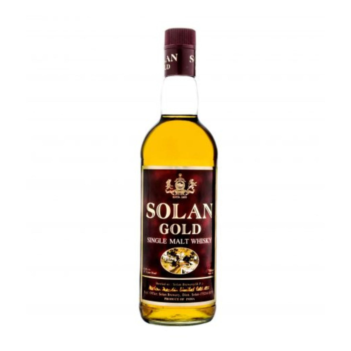 Solan Gold Single Malt Whiskey