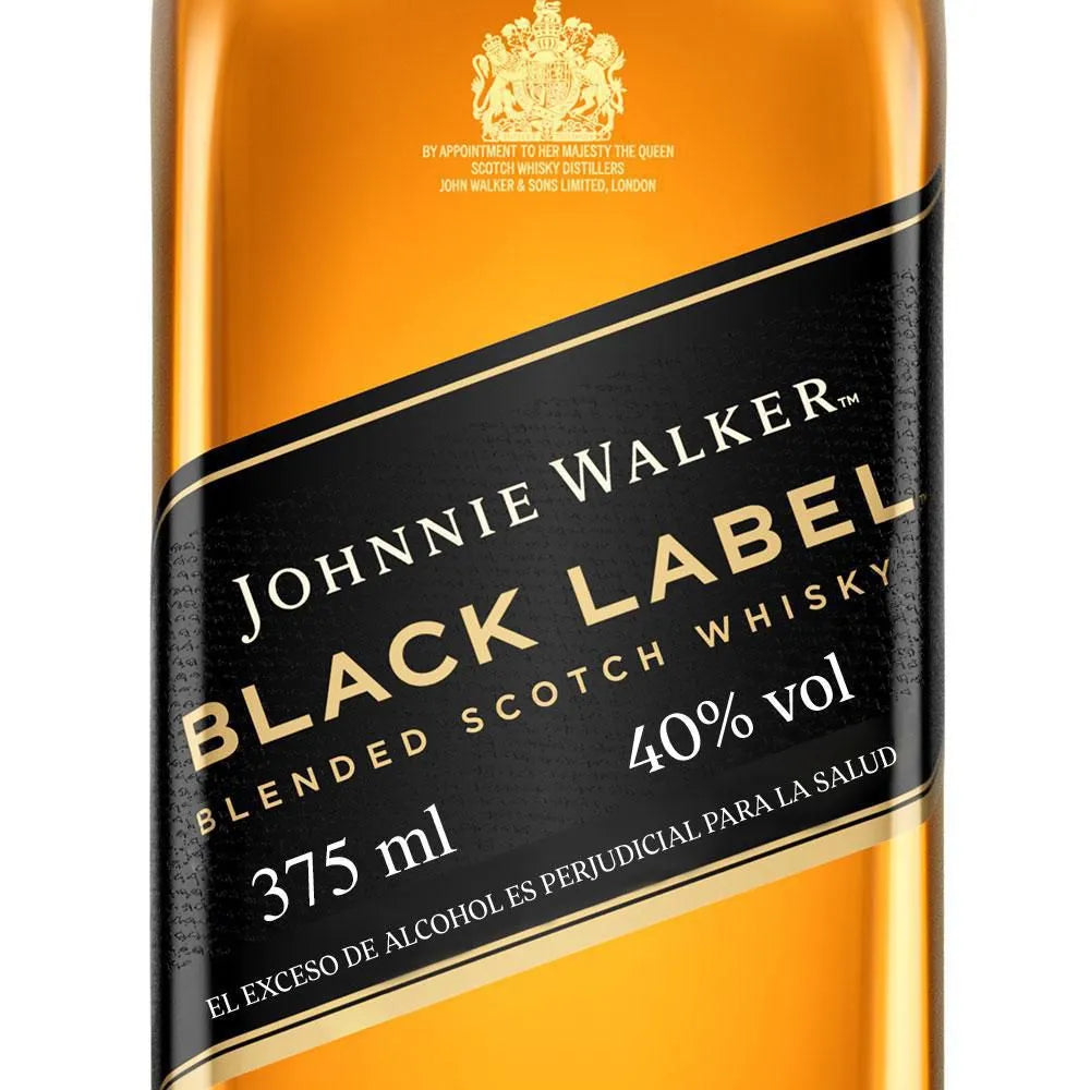 Johnnie Walker Blended Scotch Black Label 12 Yr 80 375Ml