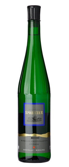 Weingut Spreitzer Winkeler Jesuitengarten Riesling Spatlese, Spreitzer^Prg 2019