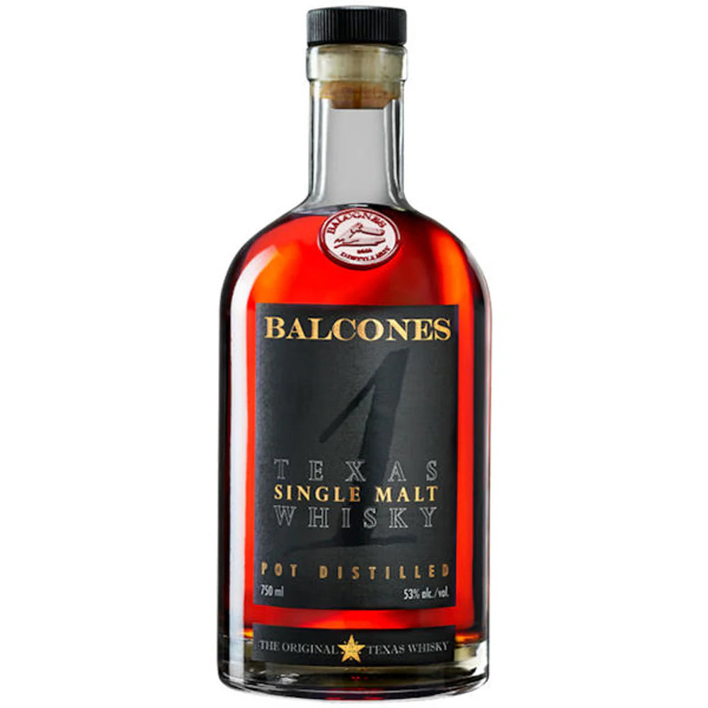 Balcones Texas Single Malt Whisky Pot Distilled 106 750Ml