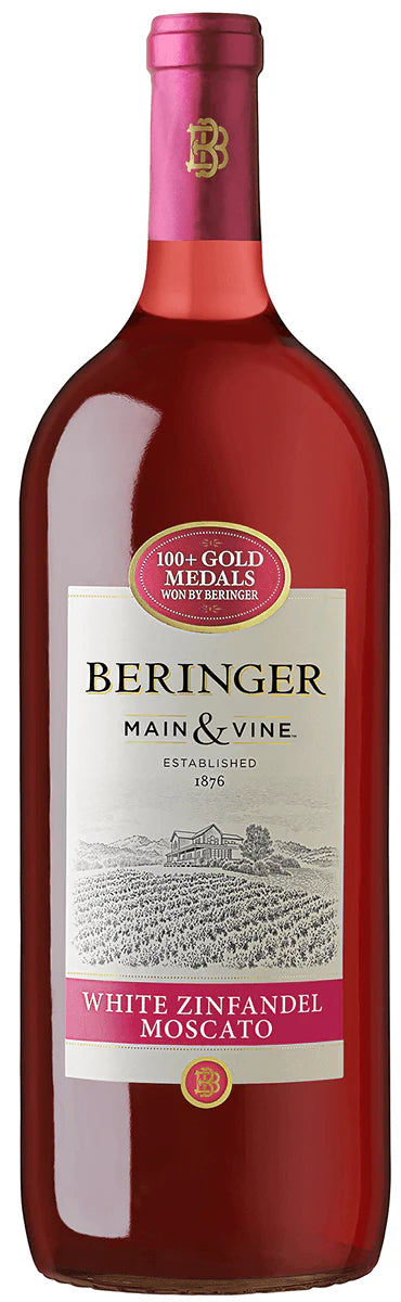 Beringer Main & Vine White Zinfandel/Moscato California 1.5L