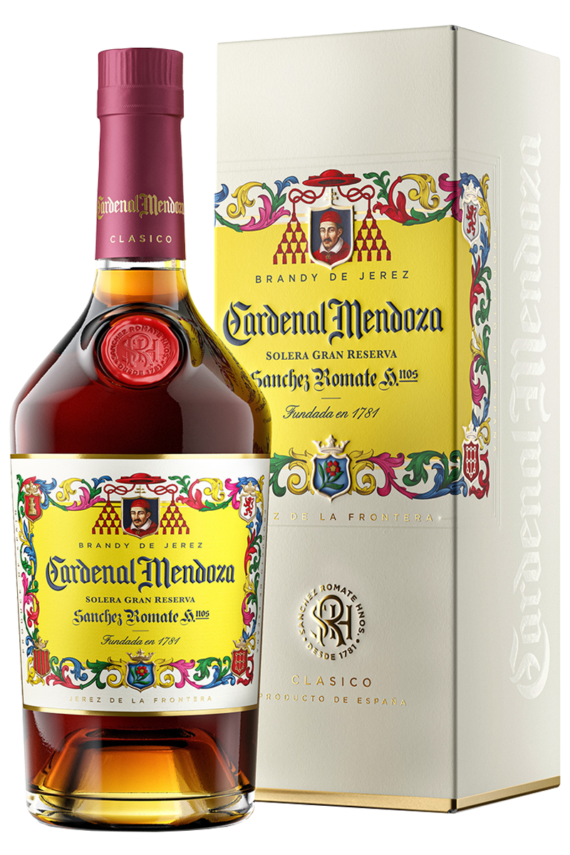 Cardenal Mendoza Brandy De Jerez Solera Gran Reserva 80 W/ White Gift Box 750Ml