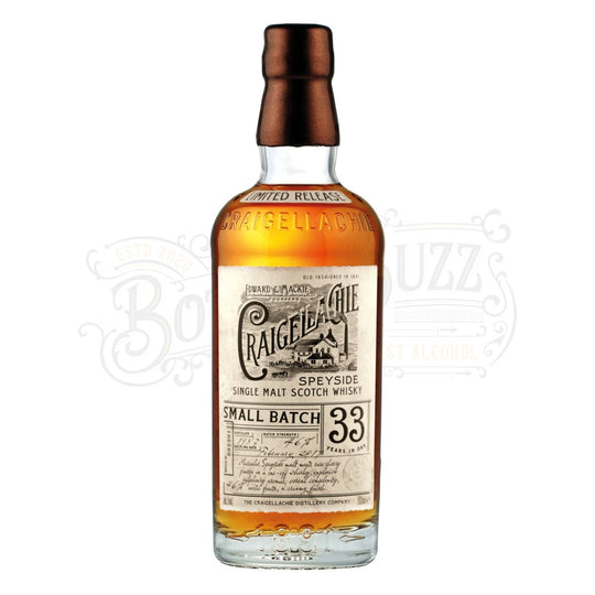 Craigellachie Single Malt Scotch Small Batch 33 Yr 92 750Ml