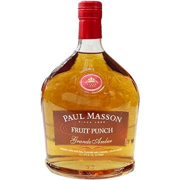 Paul Masson Fruit Punch Flavored Brandy Grande Amber 54 750Ml