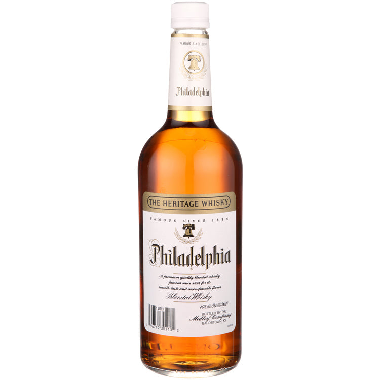 Philadelphia Blended American Whiskey 3 Yr 80 1.75L