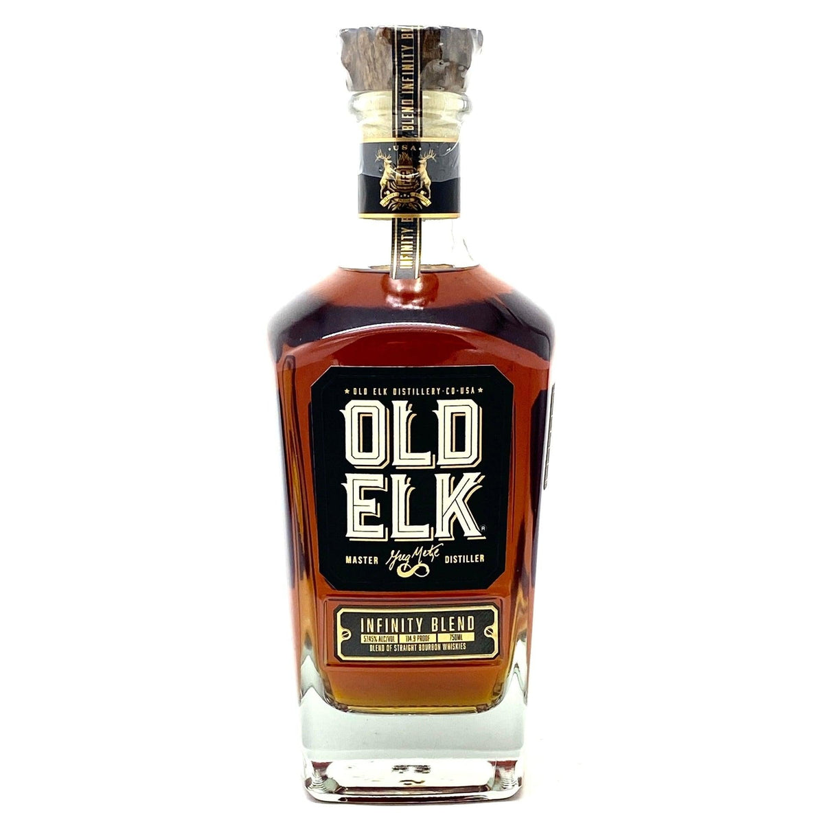 Old Elk Blend Of Straight Bourbon Whiskies Infinity Blend Limited Release 114.9 750Ml