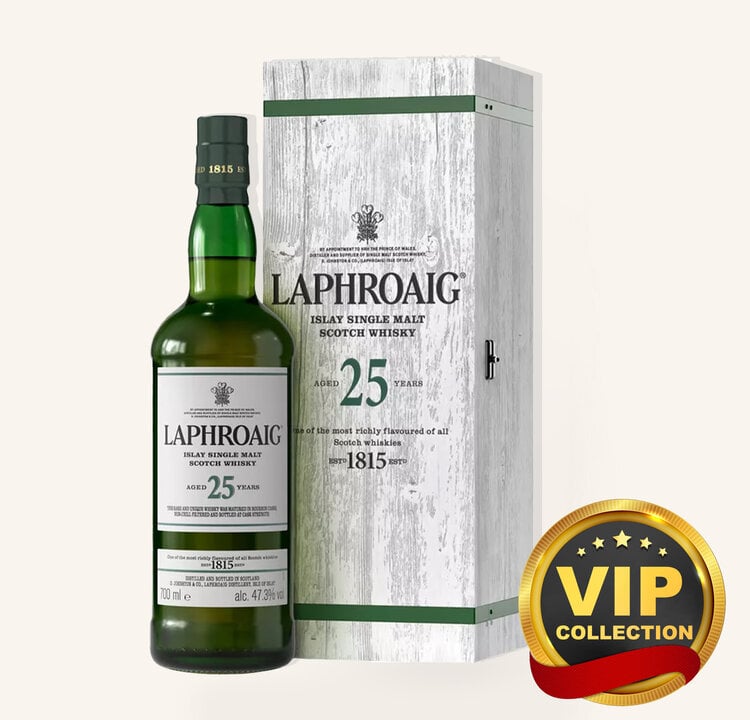 Laphroaig Single Malt Scotch Cask Strength 25 Yr 94.6 700Ml