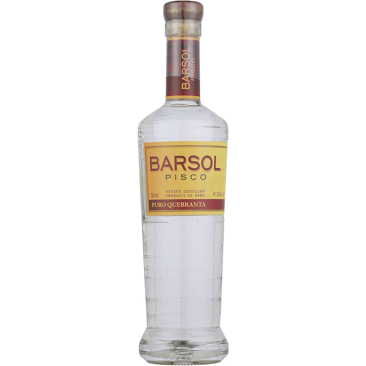 Barsol Pisco Puro 82.6 700Ml