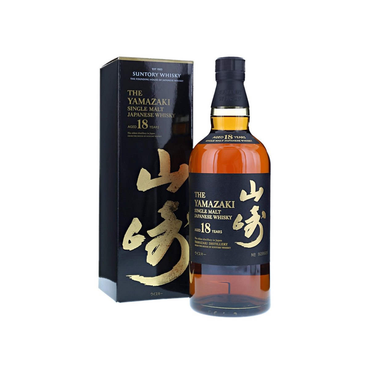 The Yamazaki Single Malt Whisky 18 Yr 86