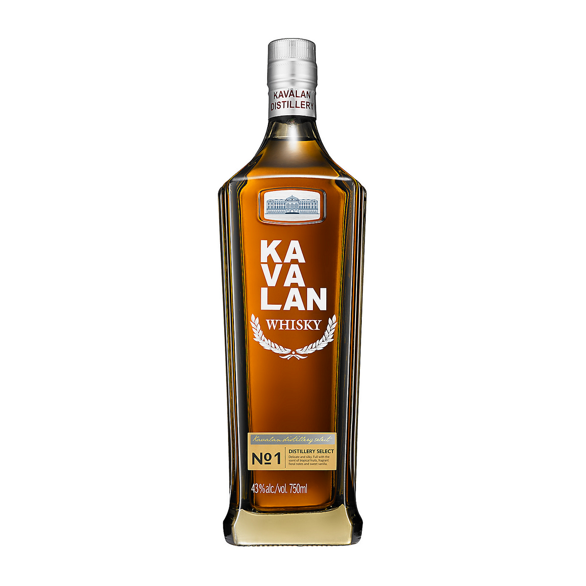 Kavalan Single Malt Whisky No.1 Distillery Select 86 750Ml