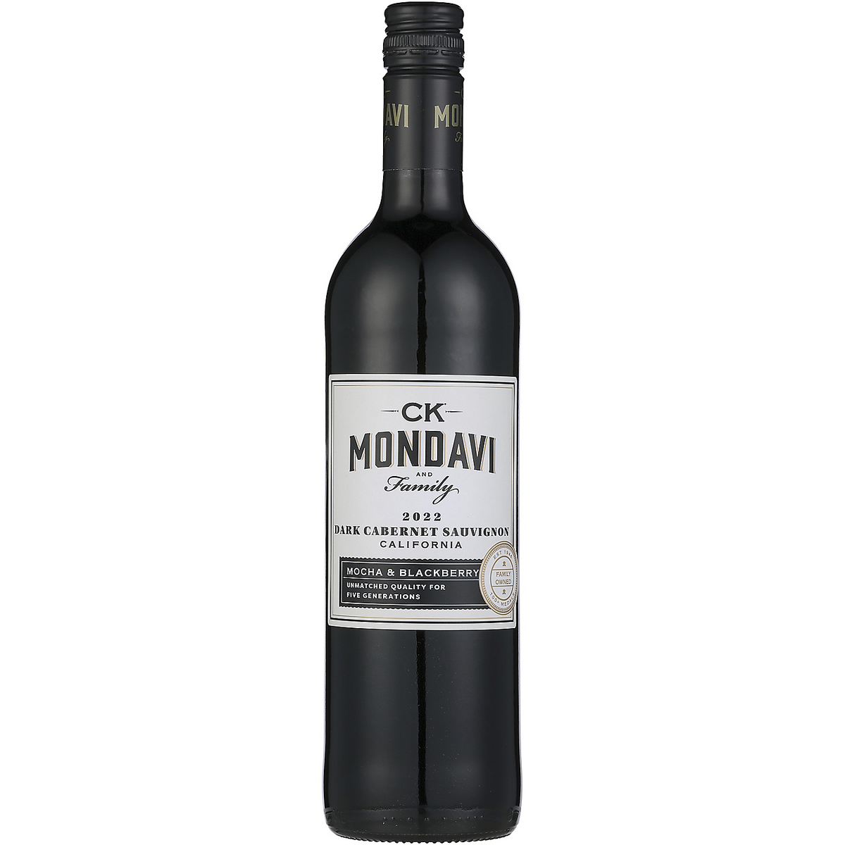 Ck Mondavi Cabernet Sauvignon Dark California 750Ml