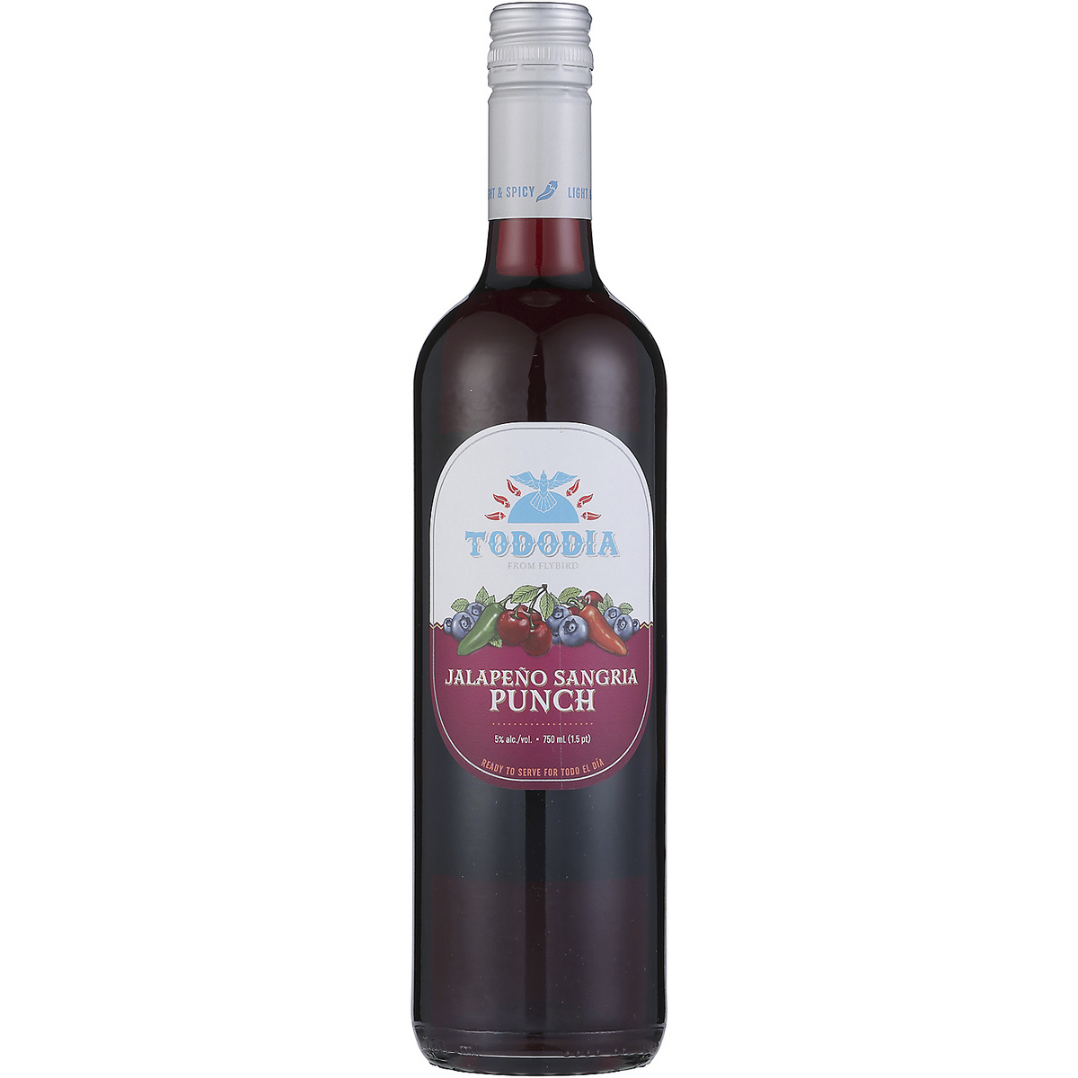 Tododia Jalapeno Sangria Punch Wine Based Cocktail 750Ml