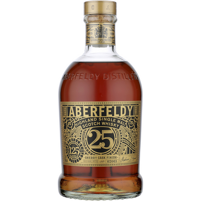 Aberfeldy Single Malt Scotch 125 Years Sherry Cask Finish Limited Edition 25 Yr 92 700Ml