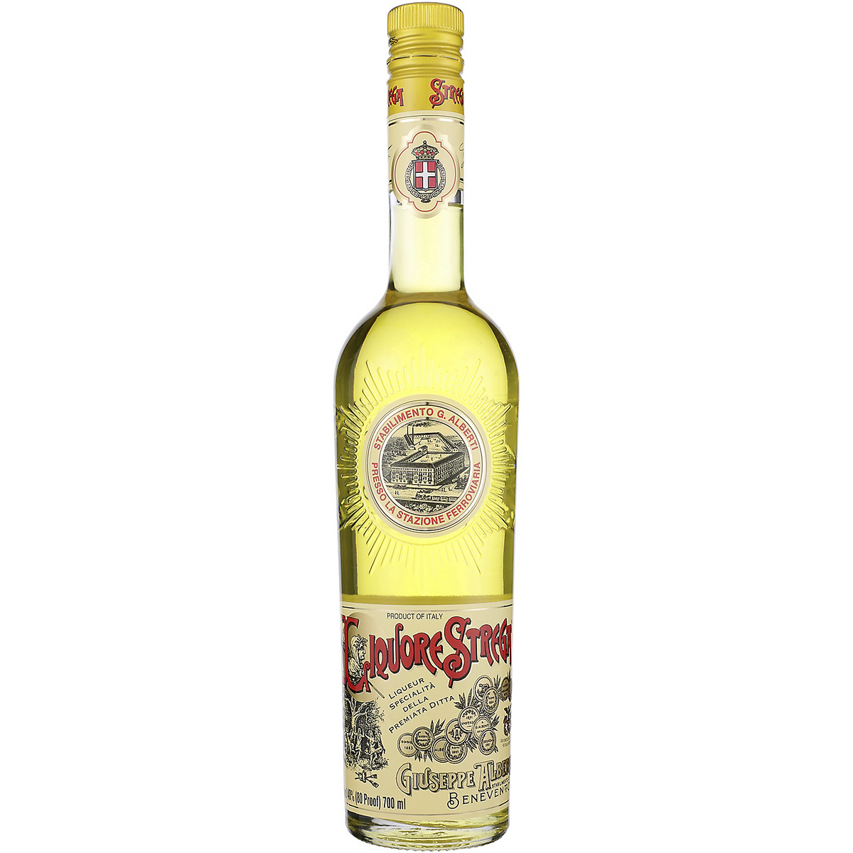 Strega Herbal Liqueur 80 W/ Gift Tin 700Ml