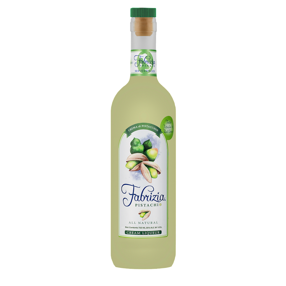 Fabrizia Pistachio Cream Liqueur 32 750Ml