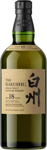 The Hakushu Single Malt Whisky 18 Yr 96 700Ml